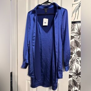 A dress and shirt set